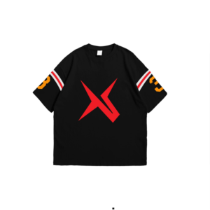 XENX logo T-shirt Black