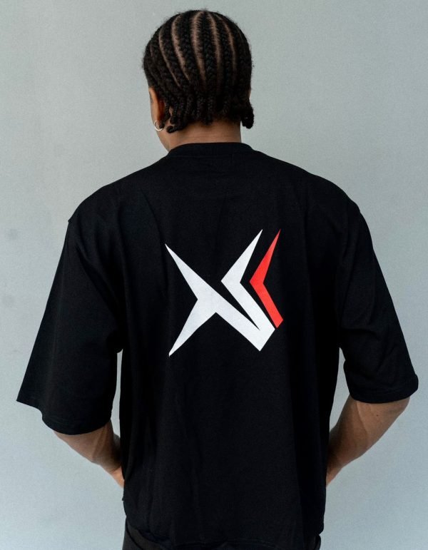 XENX Men Crop Top Black - Image 2