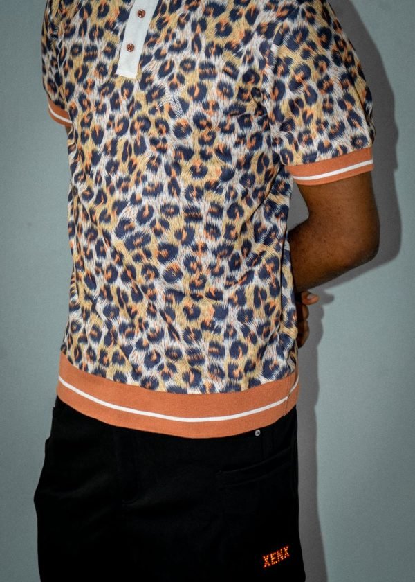 XENX Animal Print Polo - Image 2
