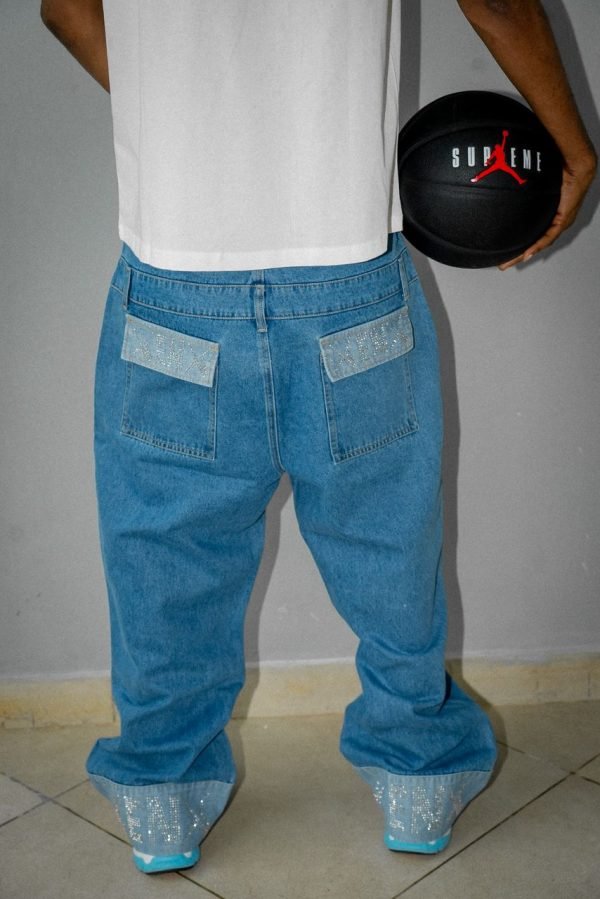 XENX Blue Denim Pant - Image 4
