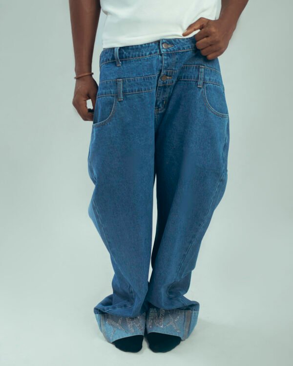 XENX Blue Denim Pant - Image 5